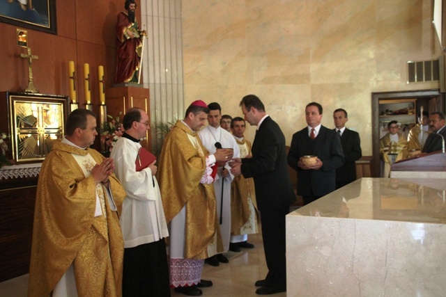 Konsekracja świątyni w Cieszynie-Krasnej