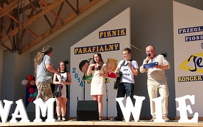 Na scenie amfiteatru w Milówce wystąpili nagrodzeni w XV Konkursie Piosenki Religijnej 