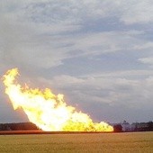 Wybuch gazociągu Rosja - Ukraina - UE