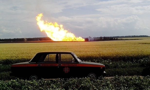 Eksplozję gazociągu spowodowała bomba