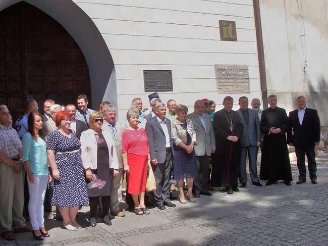 Tablica Wojtyły w Świdwinie