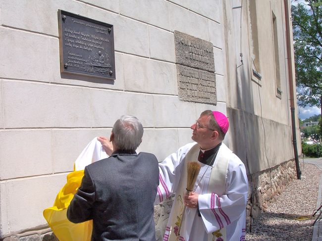 Tablica Wojtyły w Świdwinie