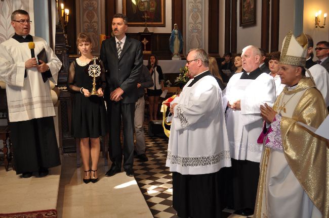 Abp Mokrzycki w Wieczfni Kościelnej