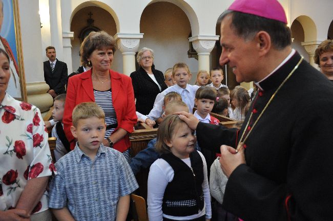 Abp Mokrzycki w Wieczfni Kościelnej