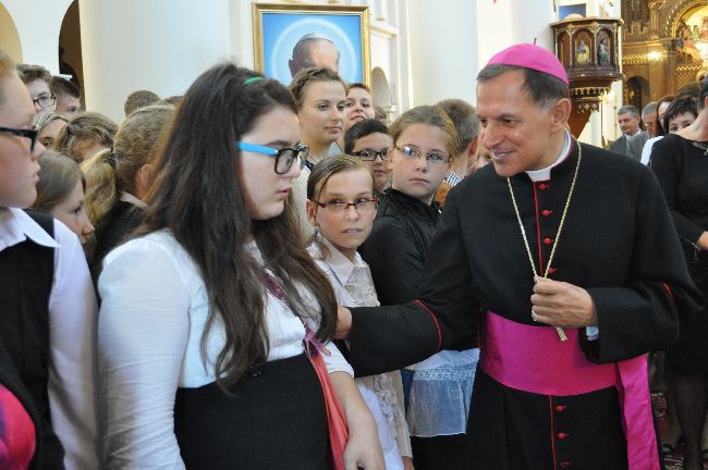 Abp Mokrzycki w Wieczfni Kościelnej