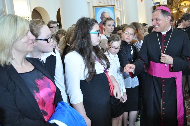 Abp Mokrzycki w Wieczfni Kościelnej