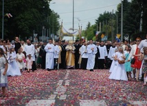 Uroczystość Bożego Ciała w Sandomierzu