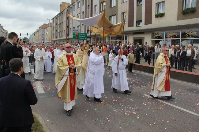 Procesja Bożego Ciała w Koszalinie