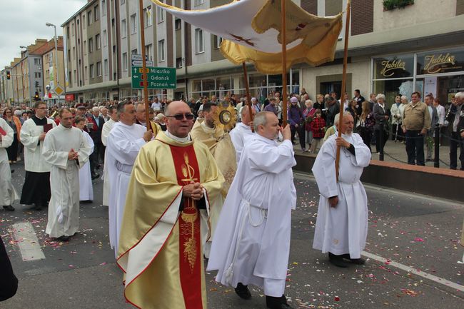 Procesja Bożego Ciała w Koszalinie