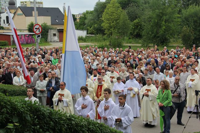 Procesja Bożego Ciała w Koszalinie