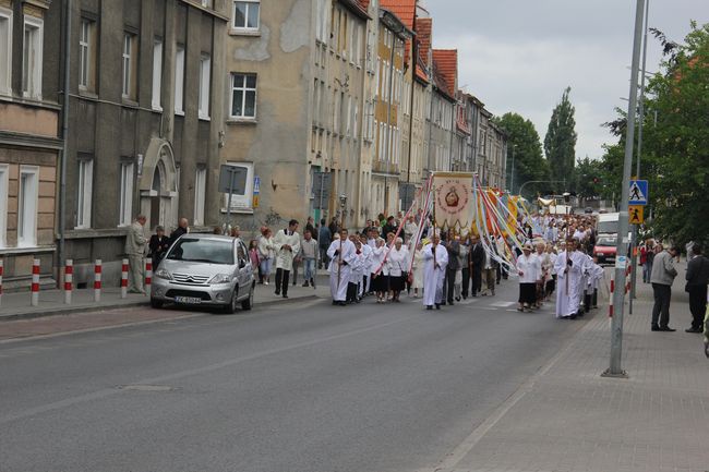 Procesja Bożego Ciała w Koszalinie