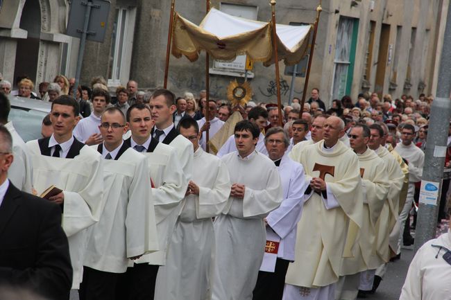 Procesja Bożego Ciała w Koszalinie