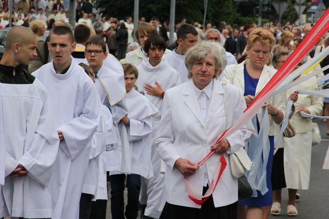 Procesja Bożego Ciała w Koszalinie