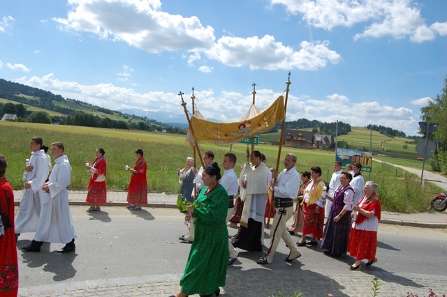 Góralska Procesja na Boże Ciało