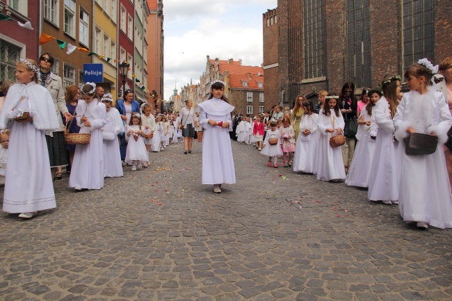 Uroczystość Bożego Ciała w Gdańsku 