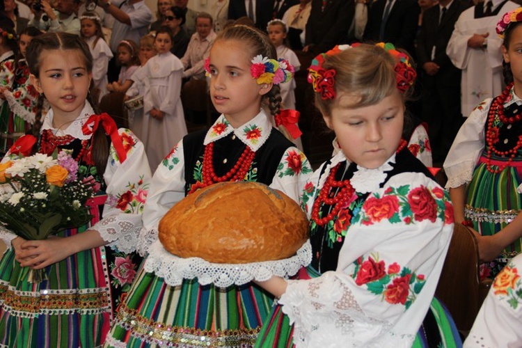 Boże Ciało w Łowiczu - Eucharystia