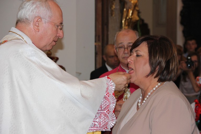 Boże Ciało w Łowiczu - Eucharystia