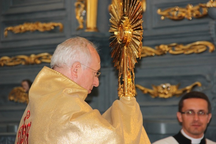 Boże Ciało w Łowiczu - Eucharystia