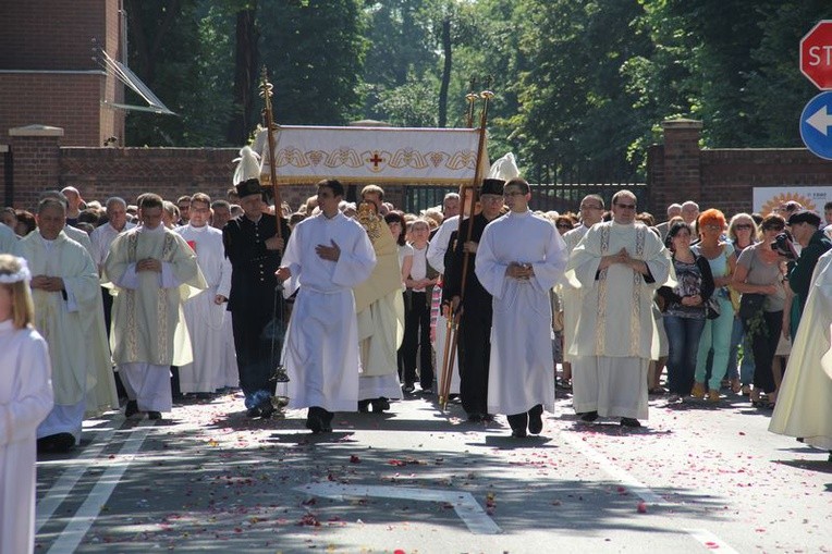 Uroczystość Bożego Ciała w Katowicach