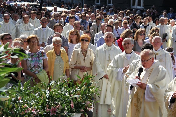 Uroczystość Bożego Ciała w Katowicach