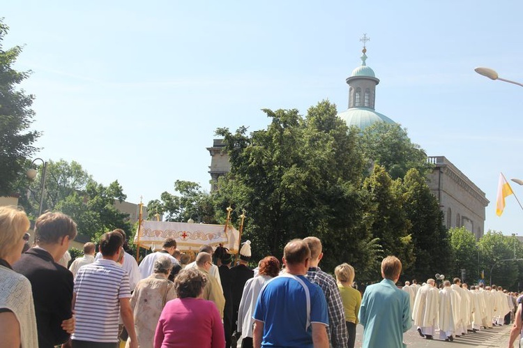 Uroczystość Bożego Ciała w Katowicach