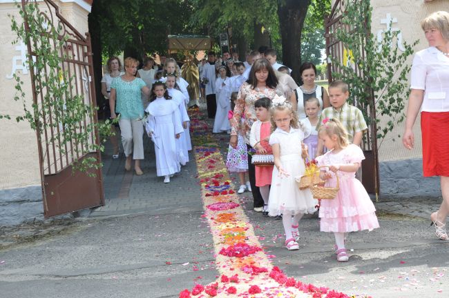 Boże Ciało w Pokrzywnicy