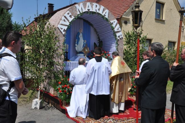 Boże Ciało w Pokrzywnicy