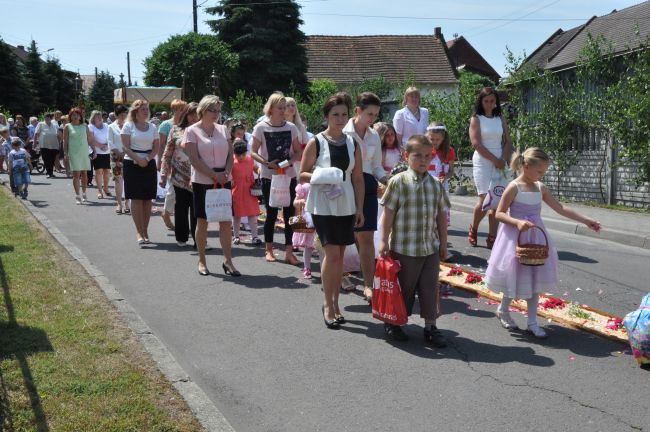 Boże Ciało w Pokrzywnicy