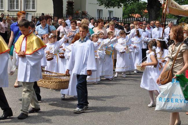 Boże Ciało w Opinogórze