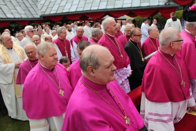 25. lecie koronacji obrazu Matki Bożej Cierpliwie Słuchającej - Msza (cześć I)