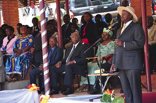 Yoweri Museveni, prezydent Ugandy