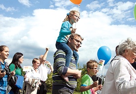  Rodzinna manifestacja w Jastrzębiu