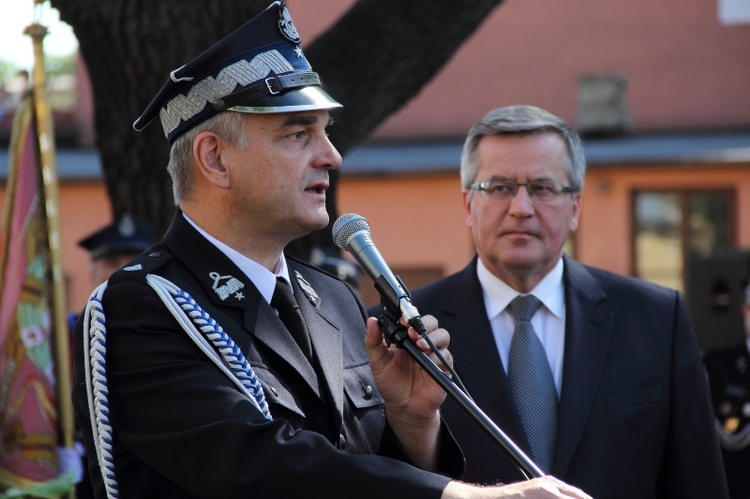 Prezydent Komorowski w Łowiczu