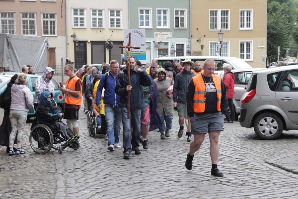 Rozpoczęcie pielgrzymki do Mątowów Wielkich