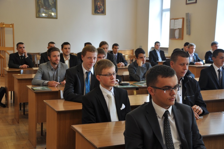 Egzamin wstępny w WSD w Tarnowie