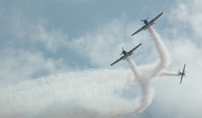 Spitfire nad Krakowem