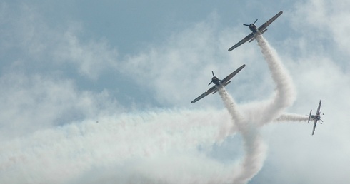 Spitfire nad Krakowem