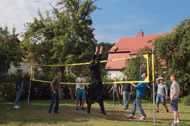 Zajęcia sportowe to też część spotkania