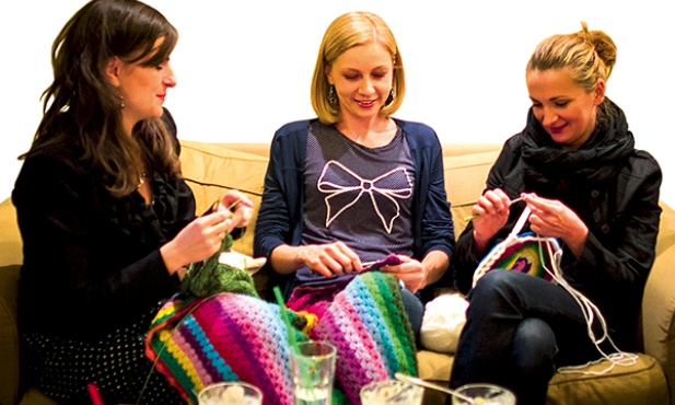 Dziewczyny z Kondakionu spotykają się regularnie raz w miesiącu 