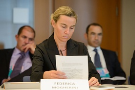 Minister Mogherini w Watykanie