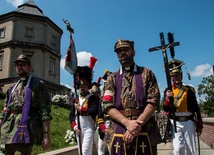 W I Ogólnopolskiej Pielgrzymce Rekonstruktorów jedynym reprezentantem diecezji był ks. Konrad Zawiślak