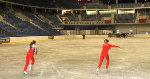 Curling na arenie