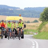 Rowerowi pielgrzymi wyruszyli 14 lipca ze Zgorzelca do Włodawy