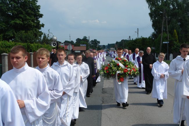 Pogrzeb ks. Klaudiusza Kłaczki