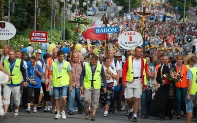 Pątnicy na Jasną Górę dotrą 13 sierpnia