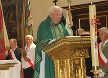 Homilię wygłosił ks. kan. Bogusław Mleczkowski