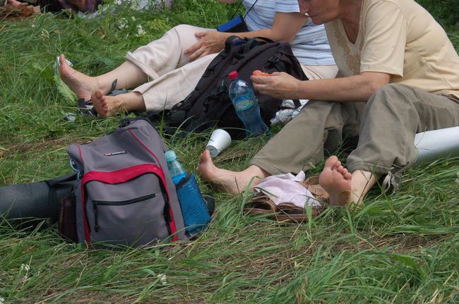 Archiwalne fotografie pielgrzymów