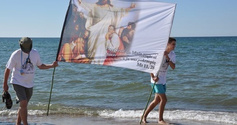 Dobra Nowina na plaży