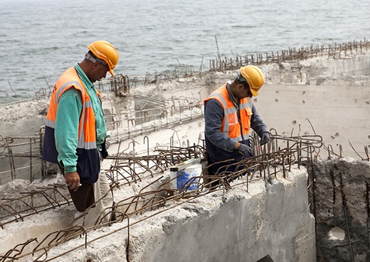 Kołobrzeskie molo w remoncie