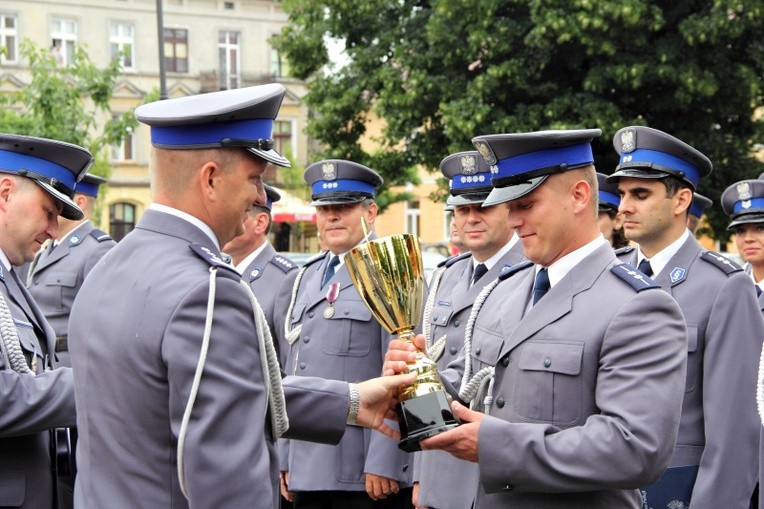 Obchody Święta Policji w Łęczycy
